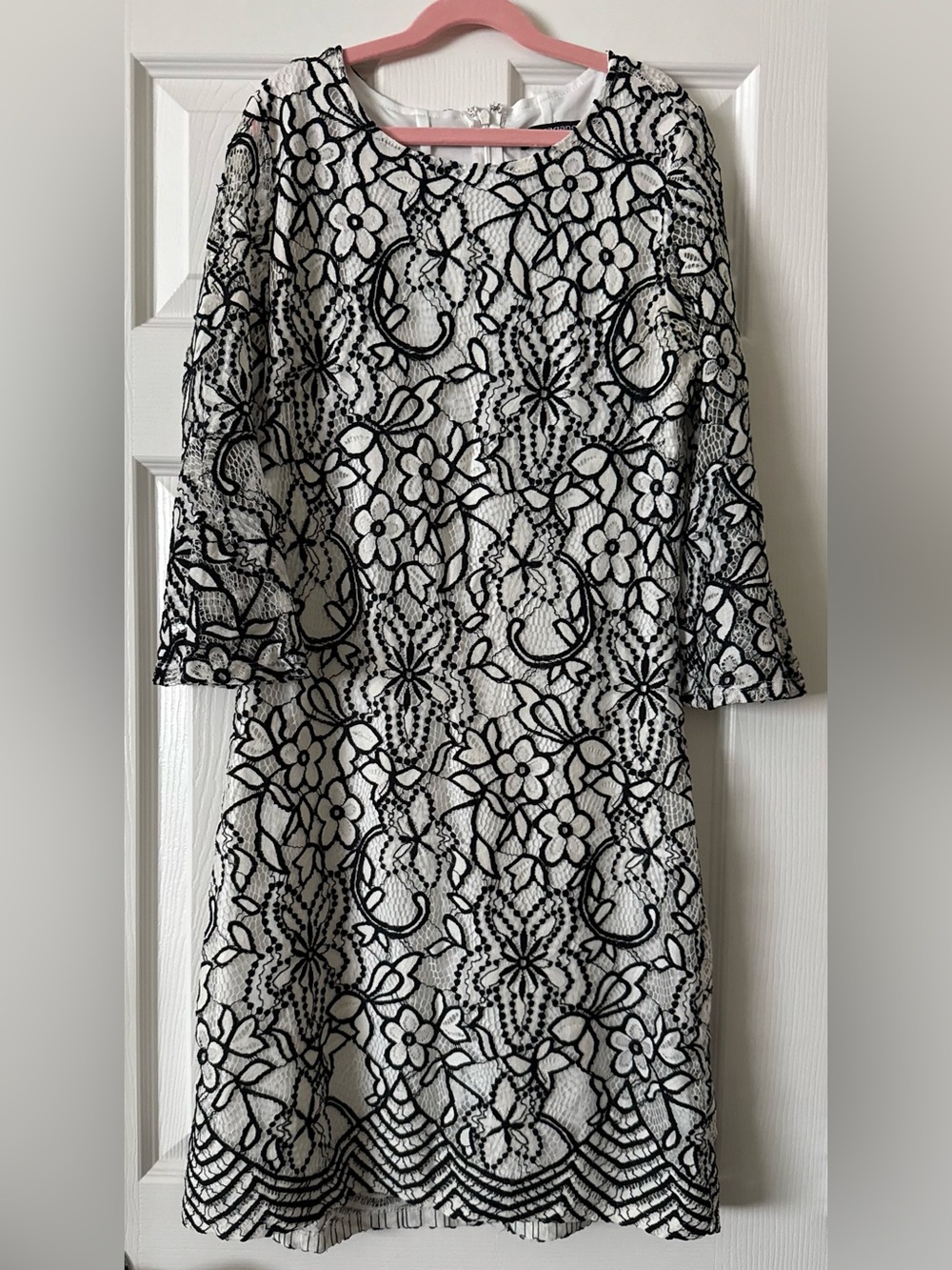 Sharagano Floral Dress - Size 4